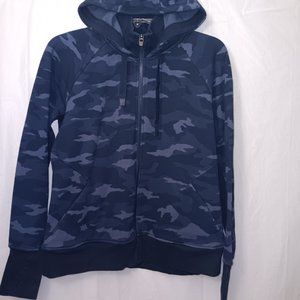 ATHLETA TRIUMPH CAMO PRINT FULL ZIP HOODIE